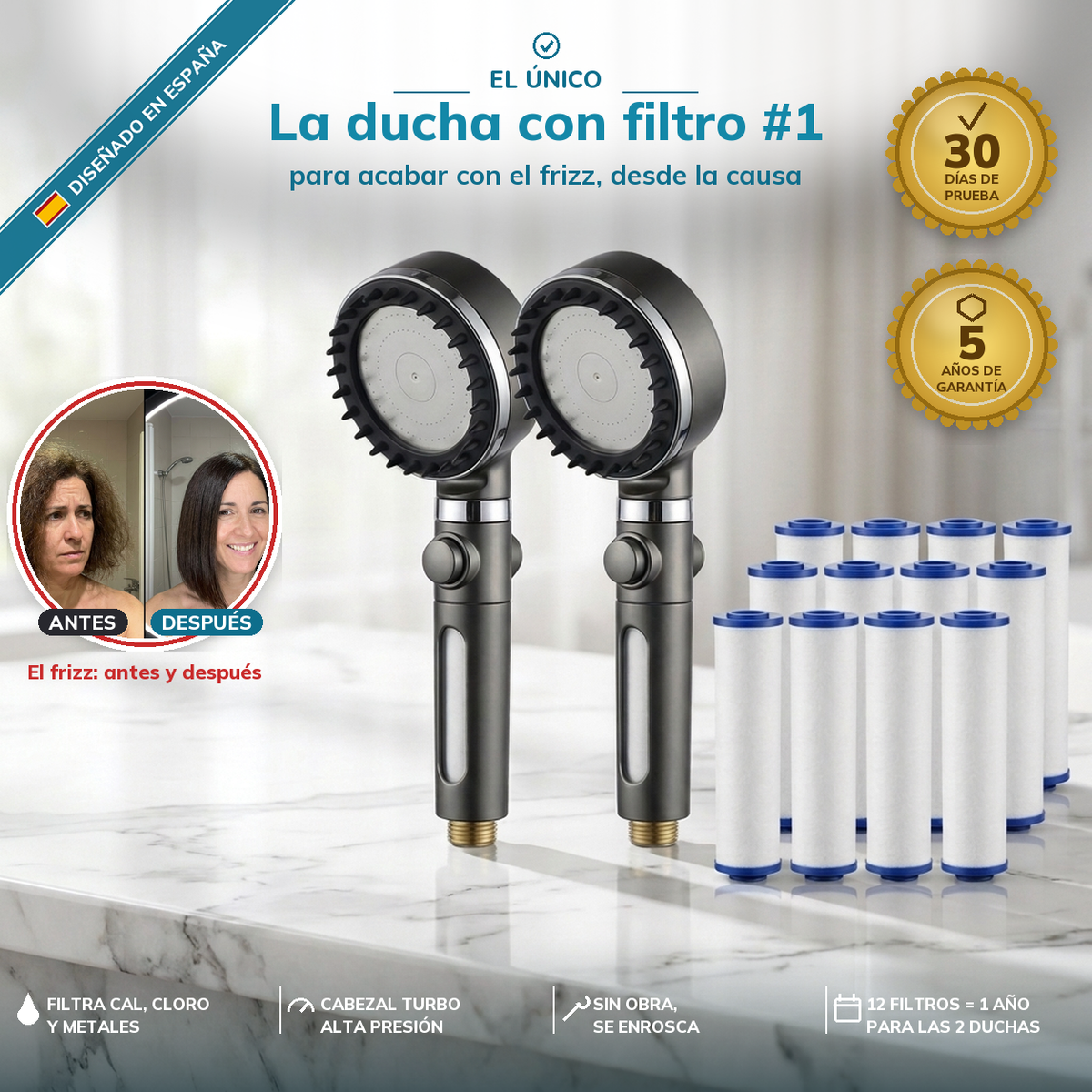 Hydroluxe pelo sin frizz