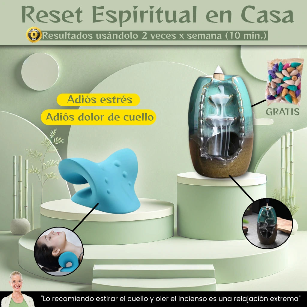 Pack RESET ESPIRITUAL™ - Siente el alivio en casa (Gratis + 50 incienso).