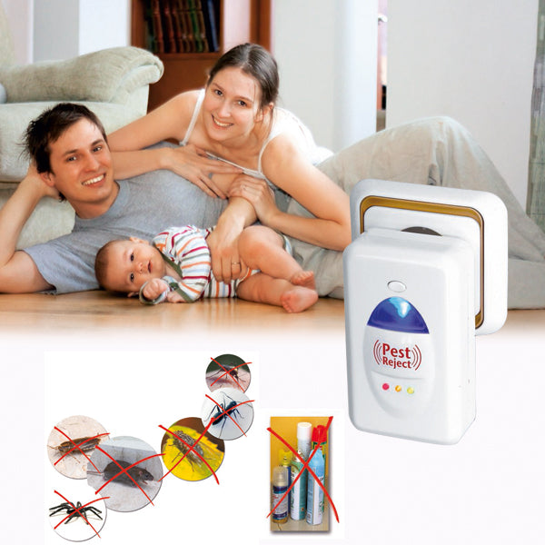 1 + 1 GRATIS | PestReject 3.0™ - La forma más económica de proteger a tu familia de las plagas (Tecnología ULTRASÓNICA que cubre hasta 200m²) (+Envío GRATIS)