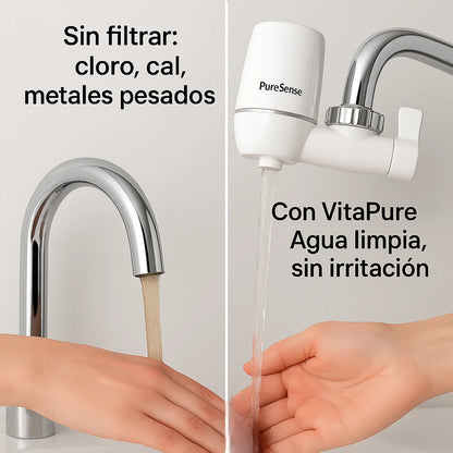 1 + 1 GRATIS | PURIFY™ - Elimina los agentes contaminante del agua al 99,97%. (*Instalación fácil y universal).