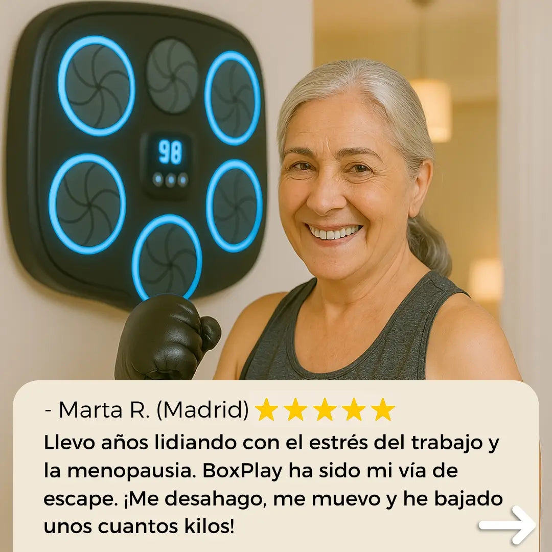 BOX PLAY™ - Utiliza el estrés a tu favor, vuelve a sentir paz y tonifica tus brazos al mismo tiempo. (Nueva tendencia de 2025)