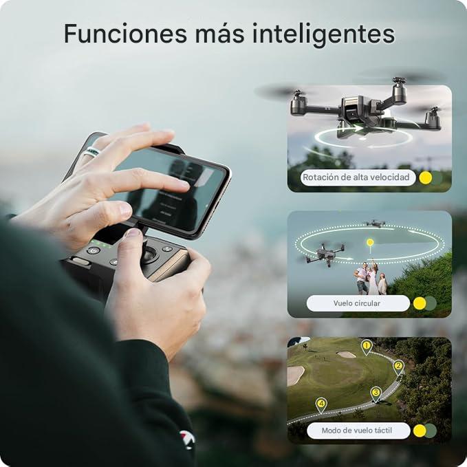 Dron SkyHero 998 Pro Max™ | El dron que hará que tu hijo alucine y tú quedes como un héroe con Envío GRATIS. *(Hoy Auriculares Envolventes Gratis + Doble cámara 4K + 2 baterías + Maletín incluido)