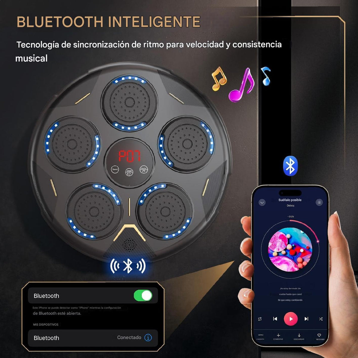 BOX PLAY™: Ayuda a tu hijo a disfrutar de la vida real (lejos de las pantallas). (Conexión bluetooth para música) + Guantes GRATIS hoy *Instalación fácil sin taladros