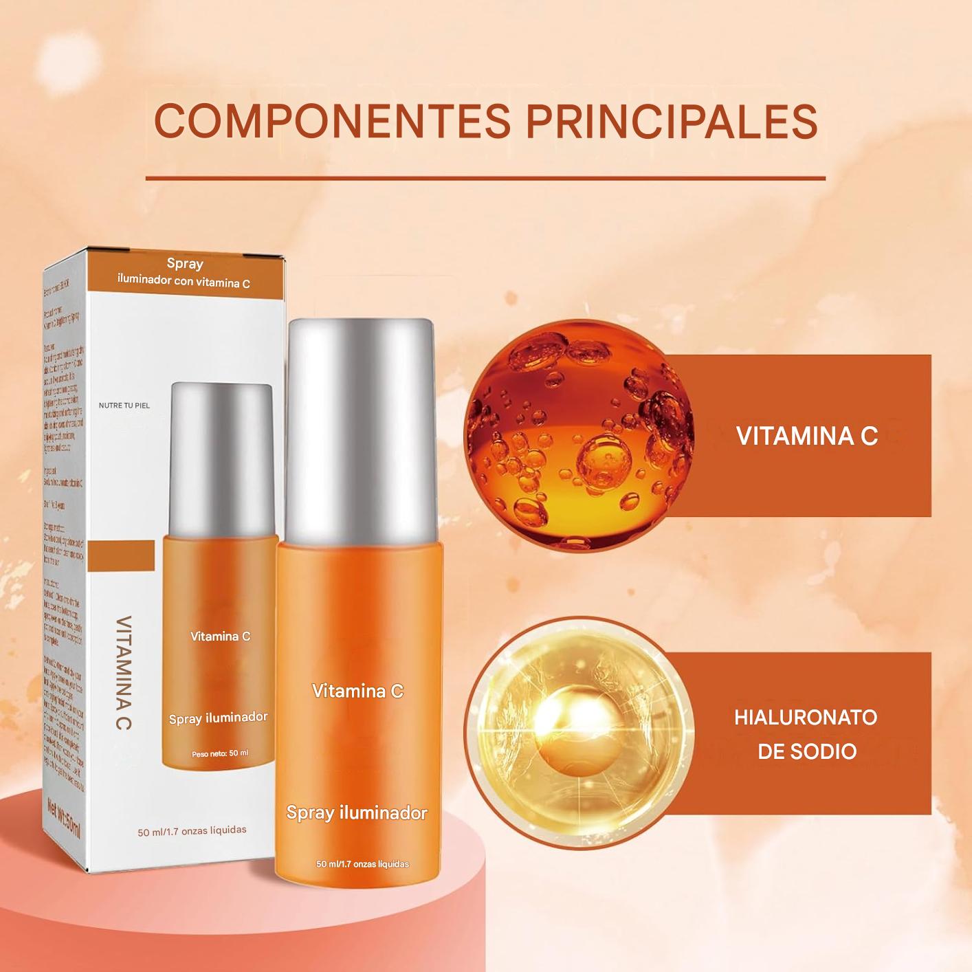 Rutina Binatural™ - Elimina las arrugas del rostro en solo 11 días. Todos te verán reluciente. (Incluye Spray Vitamina C, Bálsamo colágeno y Gratis Masajeador Luz Roja valorado en 80 euros)
