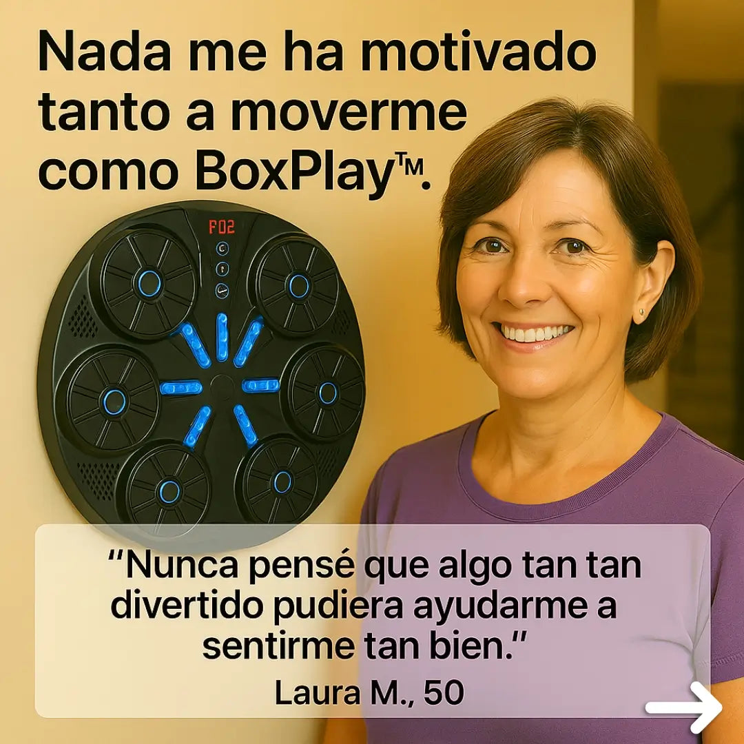 BOX PLAY™ - Utiliza el estrés a tu favor, vuelve a sentir paz y tonifica tus brazos al mismo tiempo. (Nueva tendencia de 2025)