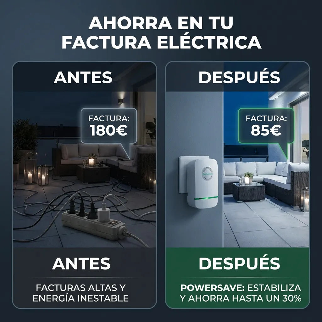 1+1 GRATIS SOLO HOY | PowerSAVE™ - El unico ahorrador del mercado que disminuye la tarifa de luz COMPROBADO. *sin mantenimeinto y ENVÍO GRATIS