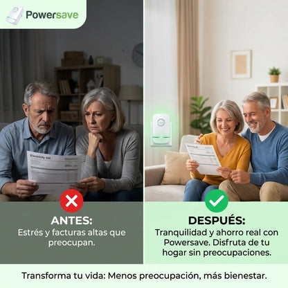 1 + 1 GRATIS | PowerSAVE™ - El unico ahorrador del mercado que disminuye el consumo electrico. *Uso legal y sin mantenimeinto