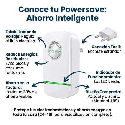 1+1 GRATIS SOLO HOY | PowerSAVE™ - El unico ahorrador del mercado que disminuye la tarifa de luz COMPROBADO. *sin mantenimeinto y ENVÍO GRATIS