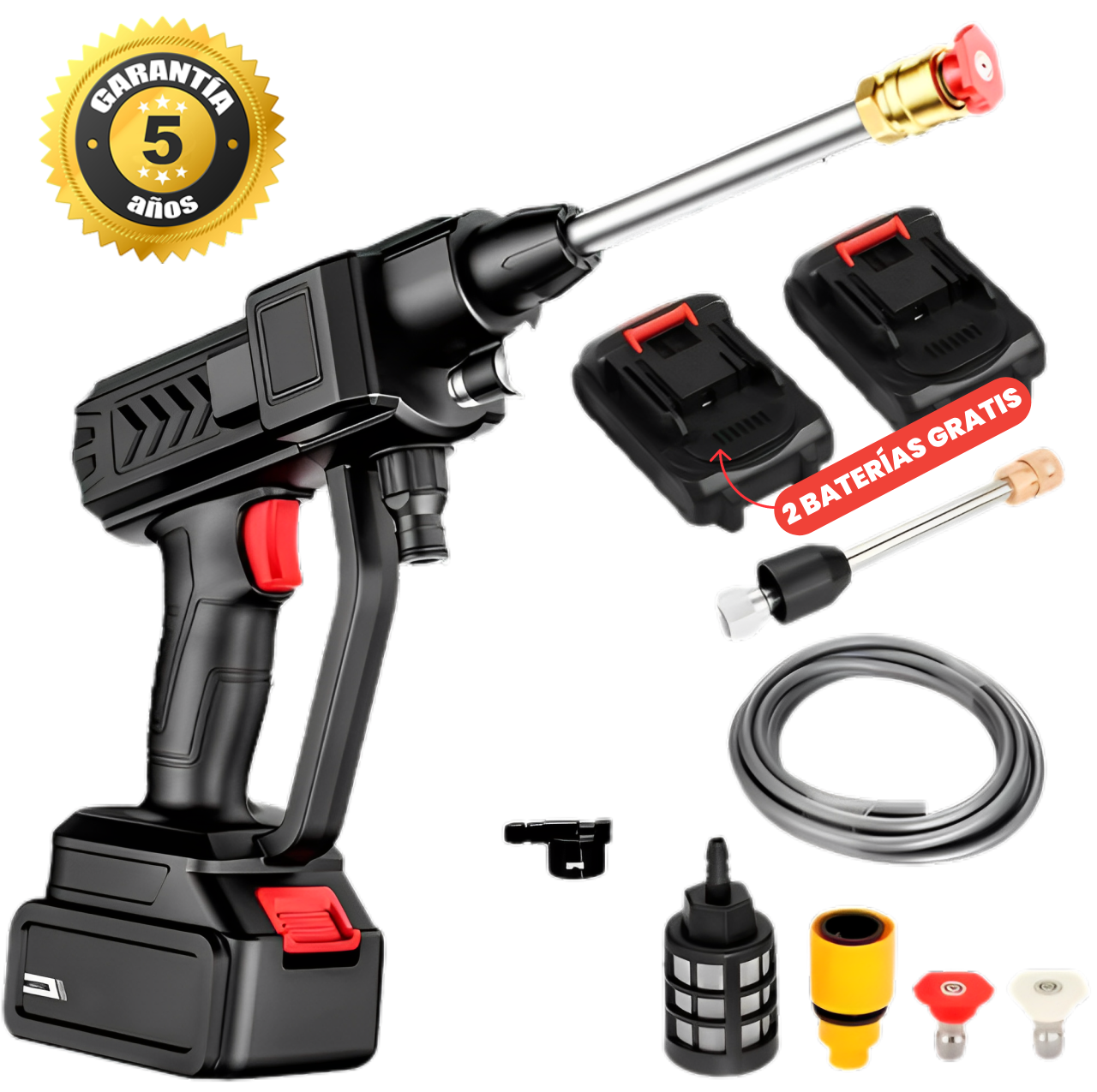 Hidrolavadora WaterJET PRO™  Hoy 2 baterías GRATIS)