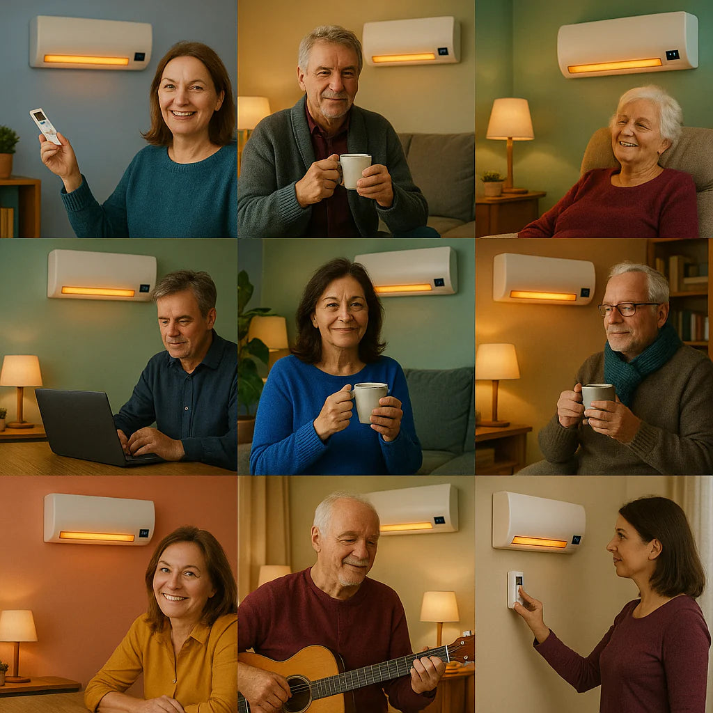 AirmAX AC ORIGINAL™ - El innovador aire acondicionado de bajo consumo que funciona sin obras ni instalaciones complicadas. (Hoy incluimos bomba dual FRIO-CALOR, mando distancia, temporizador y SmartWatch Salud i10 GRATIS). Garantía de 5 años.