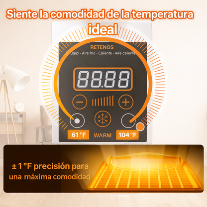 AirmAX AC ORIGINAL™ - El innovador aire acondicionado de bajo consumo que funciona sin obras ni instalaciones complicadas. (Hoy incluimos bomba dual FRIO-CALOR, mando distancia, temporizador y SmartWatch Salud i10 GRATIS). Garantía de 5 años.