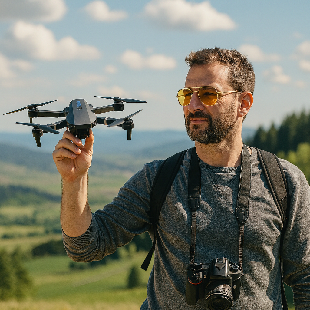 Dron SkyHero 998 Pro Max™ | El dron que hará que tu hijo alucine y tú quedes como un héroe con Envío GRATIS. *(Hoy Auriculares Envolventes Gratis + Doble cámara 4K + 2 baterías + Maletín incluido)