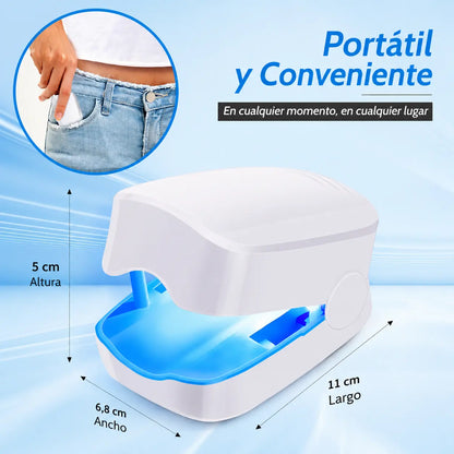 1+1 GRATIS | OnyCure v3™ — La luz LED azul que por fin llega al hongo bajo la uña, para volver a enseñar los pies este verano (sesiones de 7 min en casa · 30 días de garantía · incluye aceite natural GRATIS)