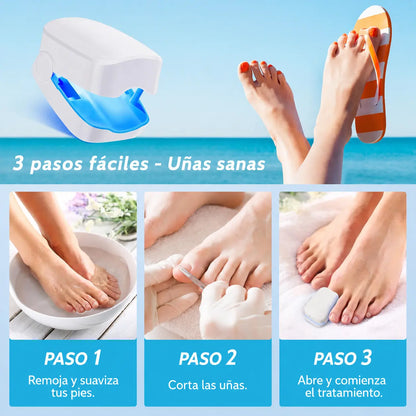 OnyCure v3™ | La luz LED que por fin llega al hongo bajo la uña y lo elimina. (Sesiones de 7 min en casa · 30 días de garantía · Hoy aceite natural GRATIS)