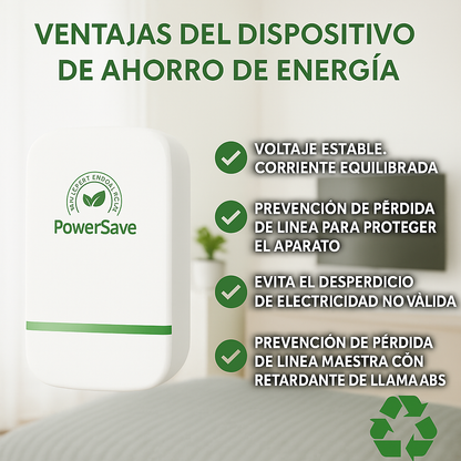 1 + 1 GRATIS | PowerSAVE™ - Elimina los picos de tensión y ahorra en la factura de la luz. *No tienes que hacer mantenimiento. TB