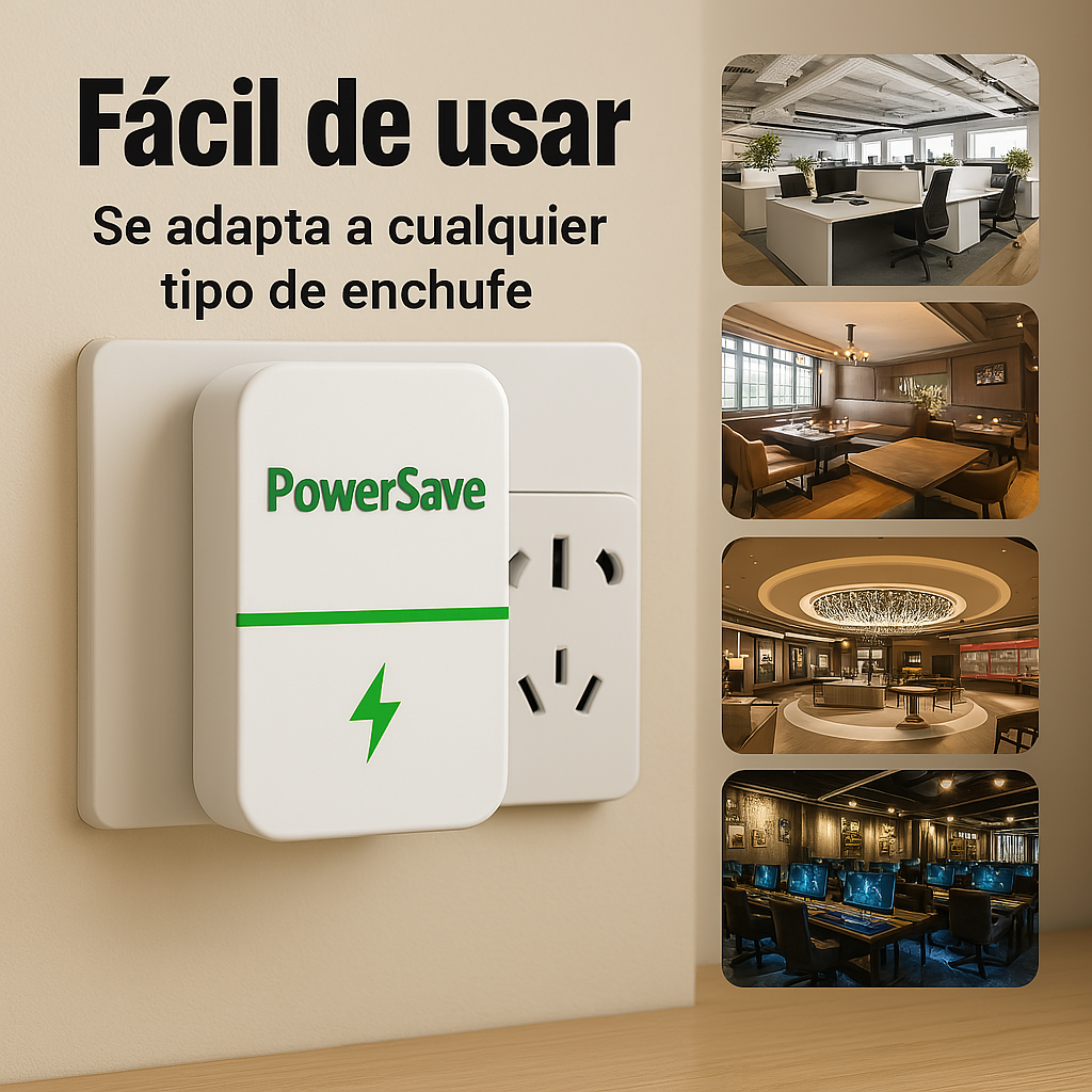 1 + 1 GRATIS | PowerSAVE™ - Elimina los picos de tensión y ahorra en la factura de la luz. *No tienes que hacer mantenimiento. TB