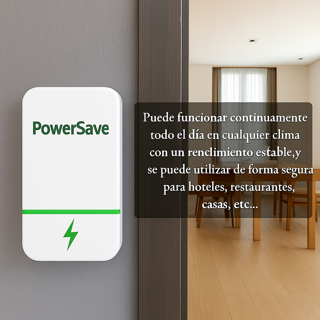 1 + 1 GRATIS | PowerSAVE™ - Elimina los picos de tensión y ahorra en la factura de la luz. *No tienes que hacer mantenimiento. TB
