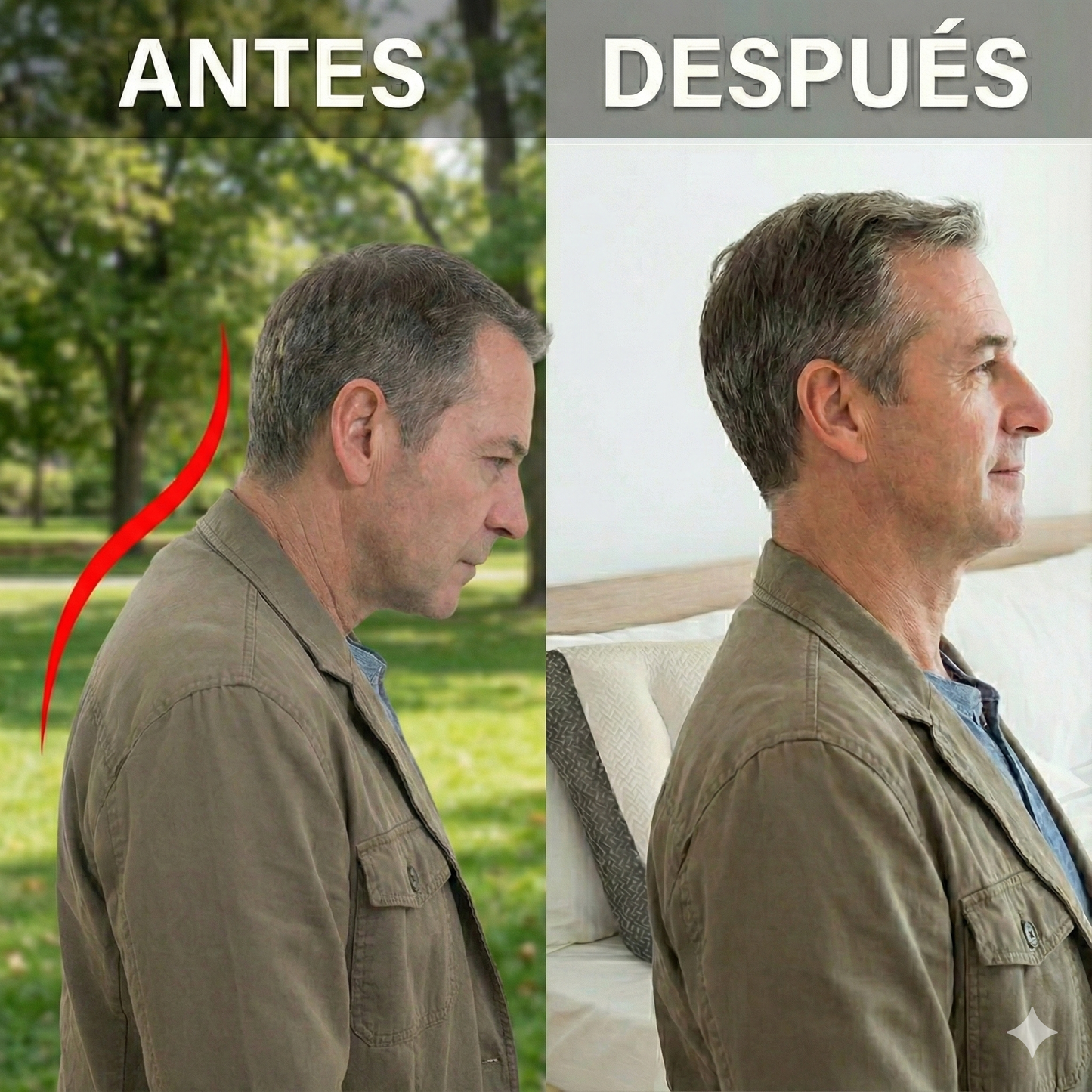 1+1 GRATIS | CONFORTSLEEP™ - La única almohada viscoelástica del mercado con soporte para la curvatura del cuello. (Incluye fundas GRATIS + 30 noches de prueba) *Medidas: 8x45x80cm t