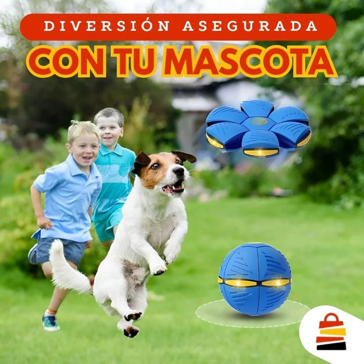 1 + 1 GRATIS | FRISBALL 2.0™ - La primera pelota que mantiene a tu perro activo para evitar que pase algo terrible por culpa de la temida obesidad mórbida