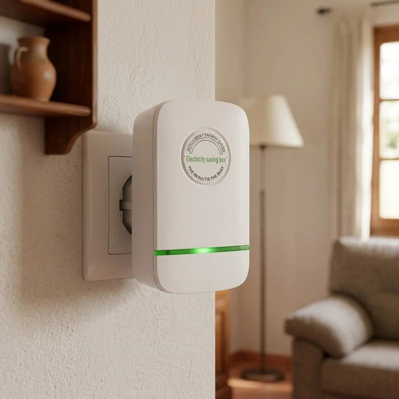 PowerSave enchufado en salon espanol real