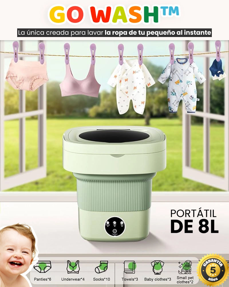 GoWash™ - La potencia de una lavadora en tu mano