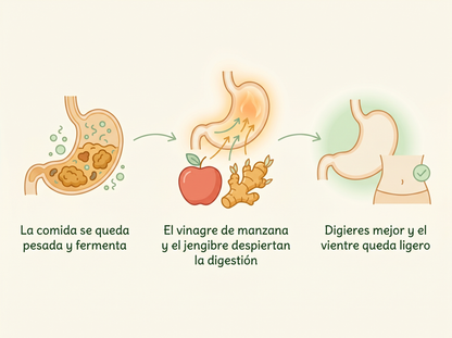 ACIDAMAX™ – El Protocolo Natural Vientre Sano: gominolas de vinagre de manzana y jengibre para dejar de hincharte hasta con la comida ligera. Hoy +60 gominolas GRATIS = 120. *(Menos hinchazón o te devolvemos cada euro) *Sabor manzana
