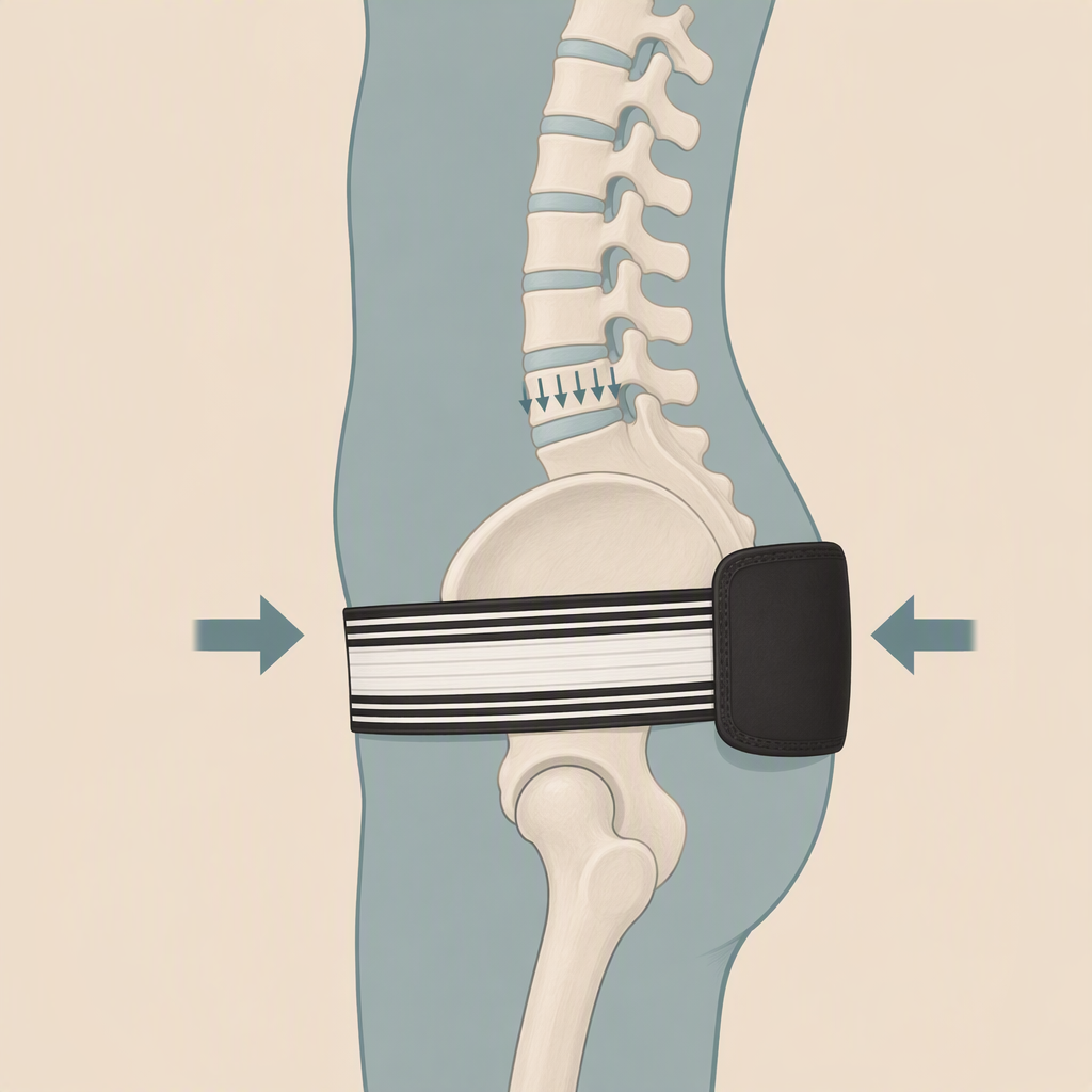 Cinturon Flexiback discreto · mecanismo