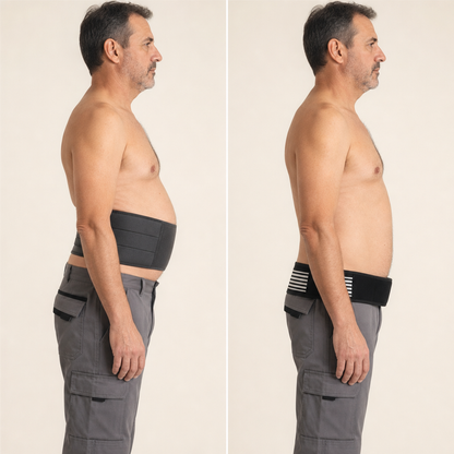 Cinturon Flexiback discreto · comparativa