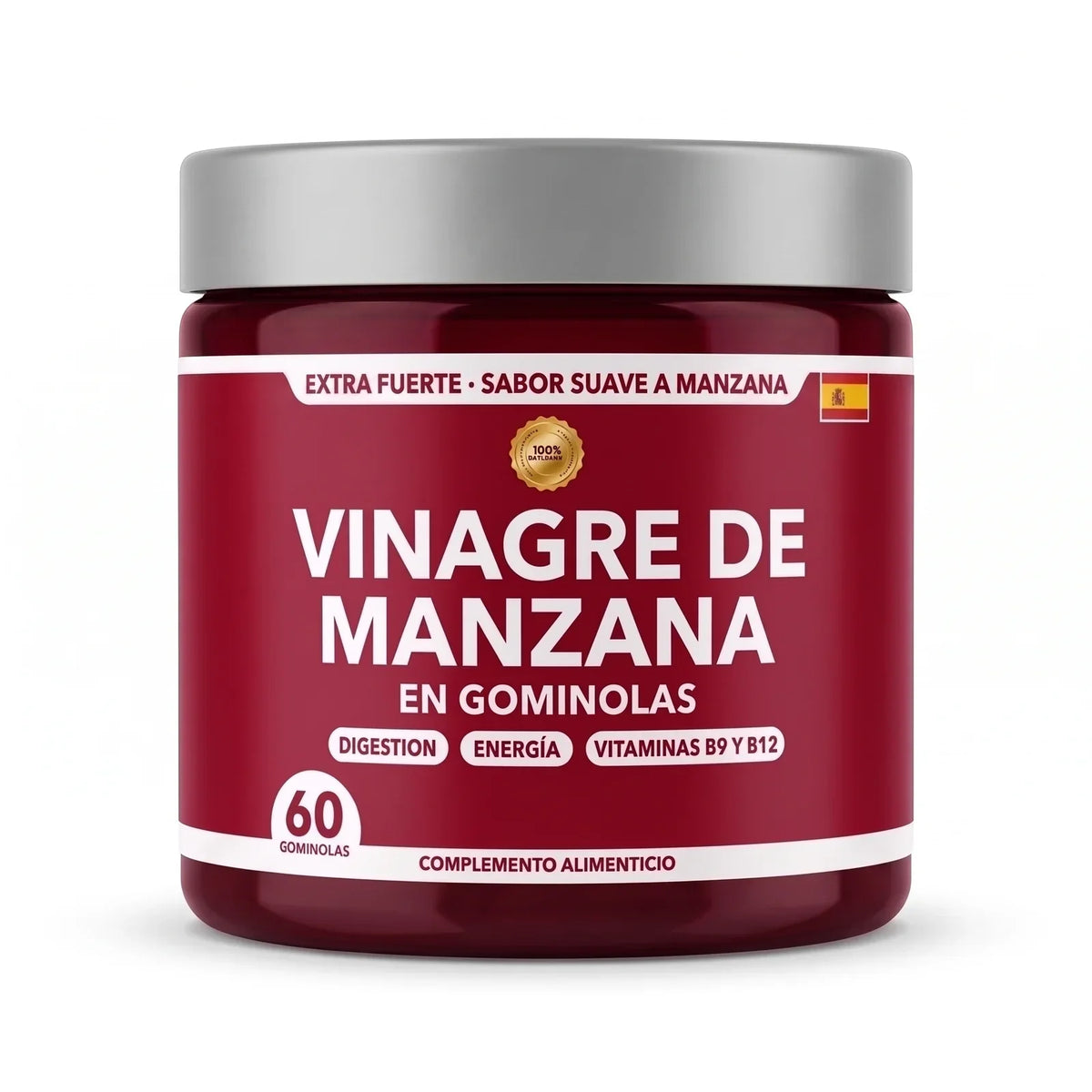 60 + 60 GRATIS | ACIDAMAX™ – El Protocolo Natural Vientre Sano: gominolas de vinagre de manzana con vitaminas B9 y B12 para dejar de hincharte. Hoy 60 + 60 gratis = 120 gominolas. *(Menos hinchazón o te devolvemos cada euro) *Sabor manzana