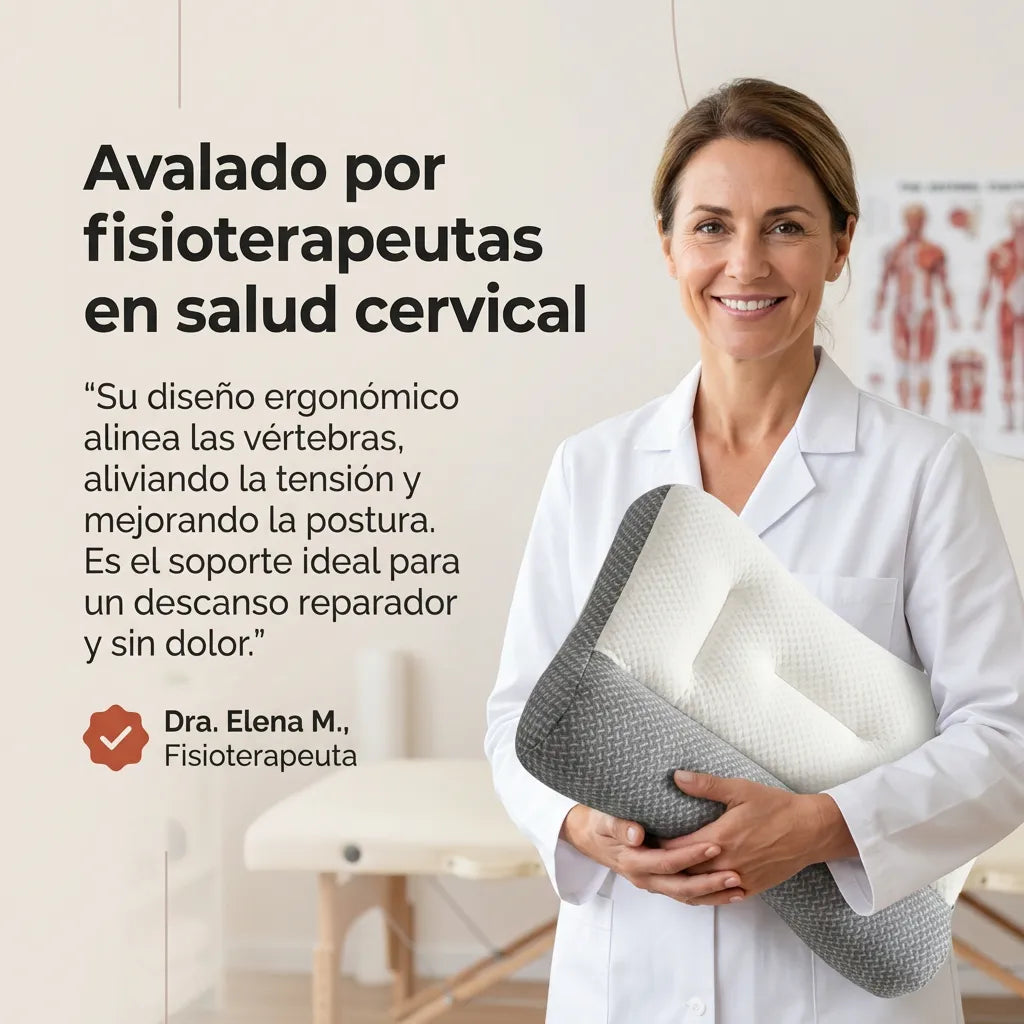 1+1 GRATIS | CONFORTSLEEP™ - La primera almohada ergonómica con viscoelástico que ELIMINA el dolor de cuello en 2 noches. (funda GRATIS + 30 días de garantía)-ENVÍO GRATIS
