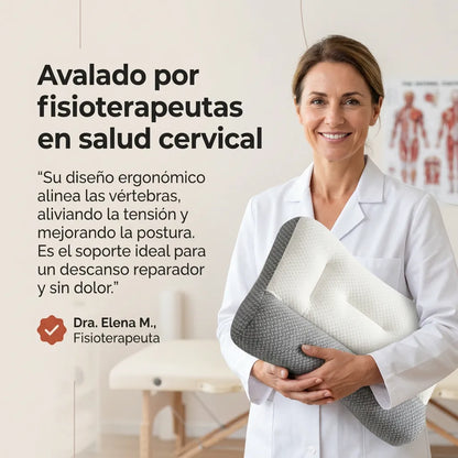 1+1 GRATIS | CONFORTSLEEP™ - La primera almohada ergonómica con viscoelástico que ELIMINA el dolor de cuello en 2 noches. (funda GRATIS + 30 días de garantía)-ENVÍO GRATIS