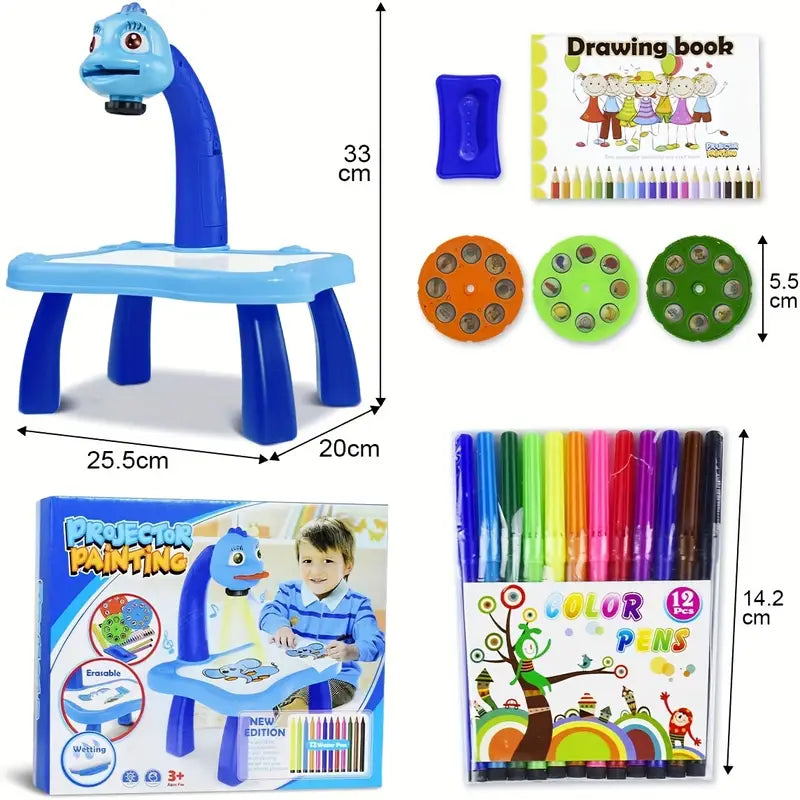 Proyector Colorify™ - Fomenta la creatividad de tu pequeño a limites que no sabías que existian. *(9 de cada 10 niños mejoraron las notas a la vuelta de vacaciones)