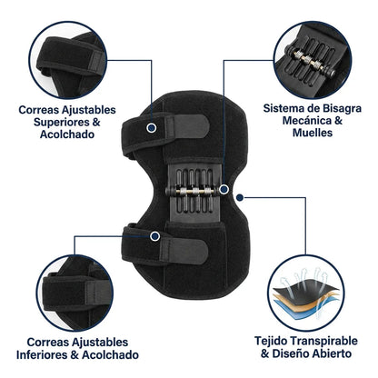 1 + 1 GRATIS | Ultimate Knees™ – Sube escaleras y camina con la rodilla descargada desde el primer paso, o te devolvemos el dinero (30 días de prueba) *Talla universal y lavables