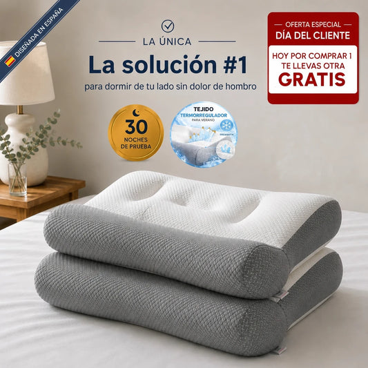 La solucion N1 para dormir de tu lado sin dolor de hombro - ComfortSleep 2x1