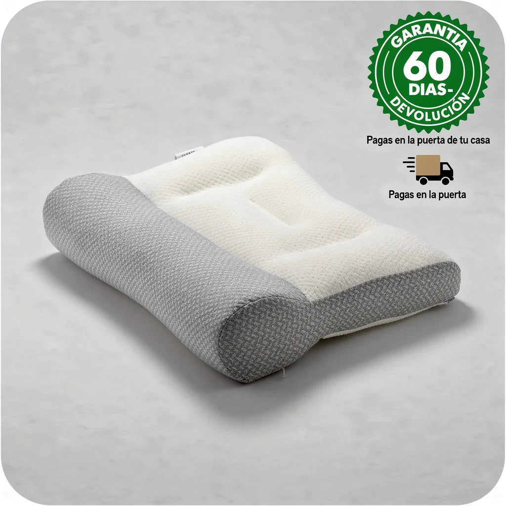 Almohada cervical con garantia 60 dias
