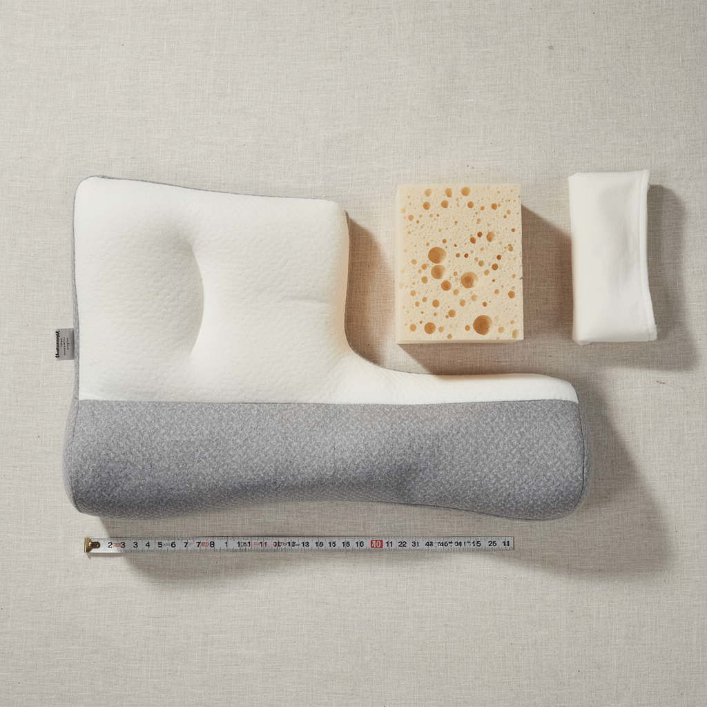 ALMOHADA ABIERTA + MATERIAL VISCOELÁSTICO FLATLAY