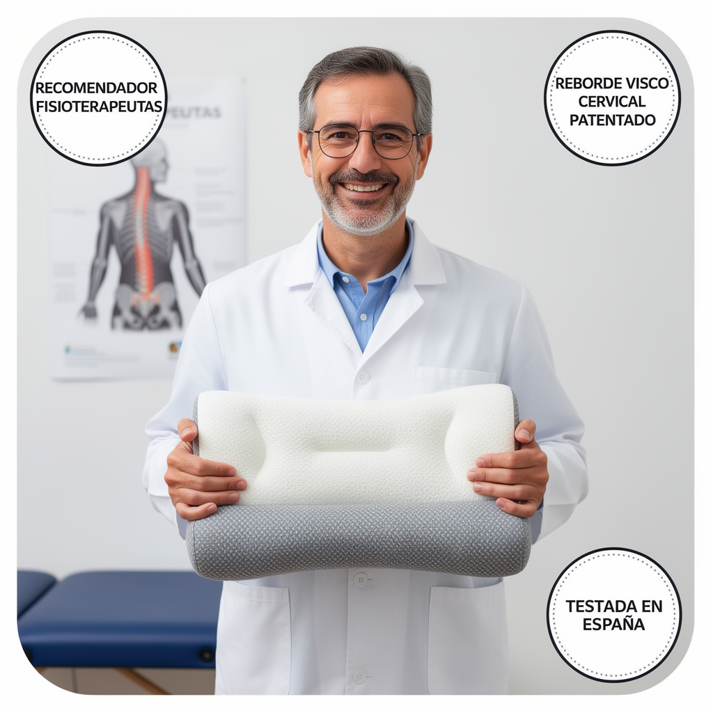 FISIOTERAPEUTA ESPAÑOL CON LA ALMOHADA + SELLOS
