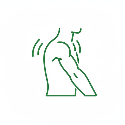 Icono dolor hombro brazo