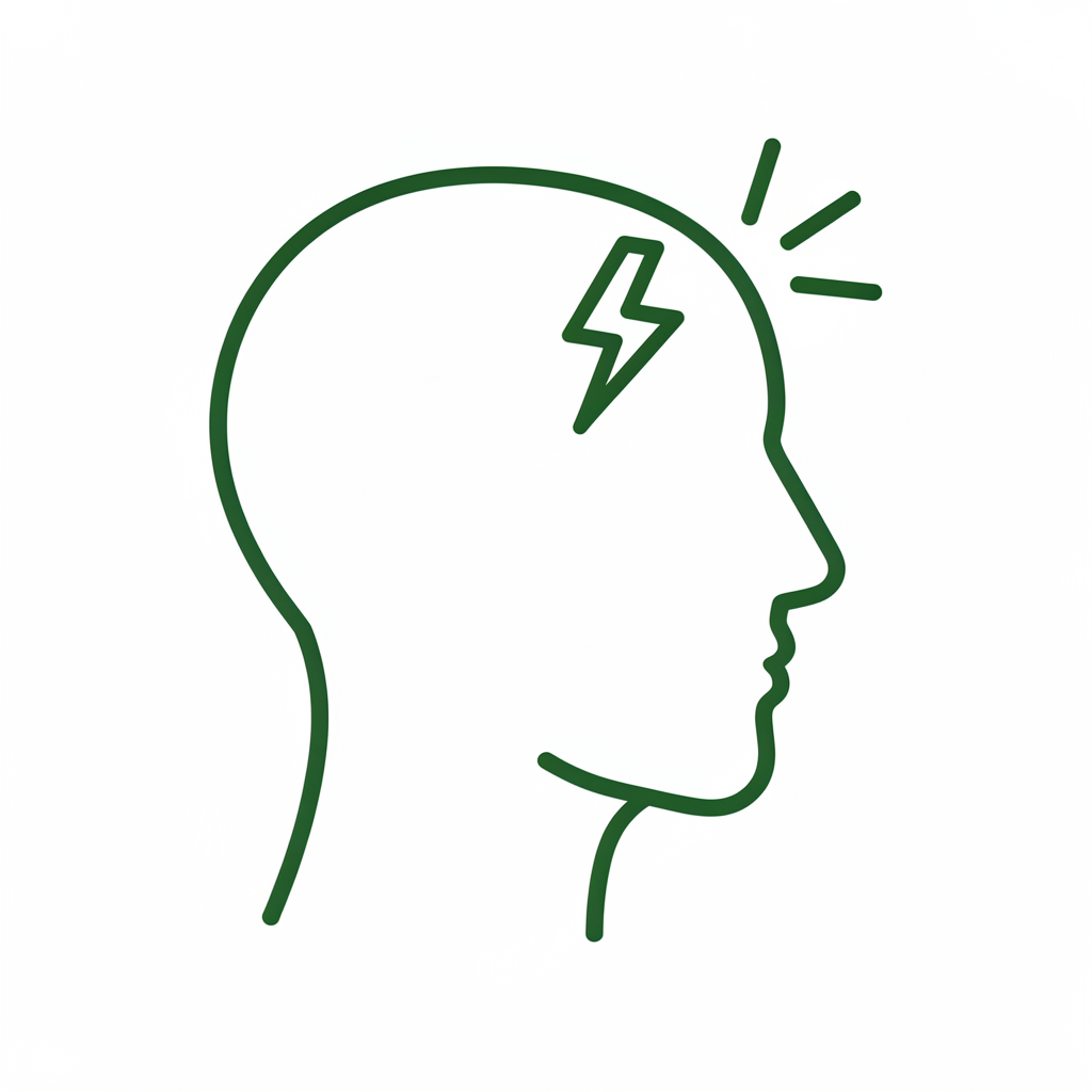 Icono dolor de cabeza