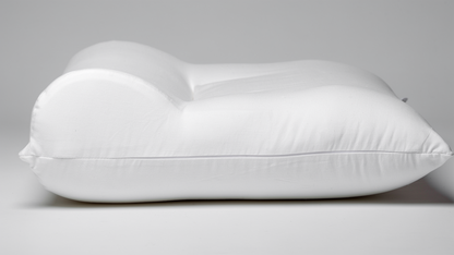 Detalle del reborde de doble altura de la almohada ComfortSleep