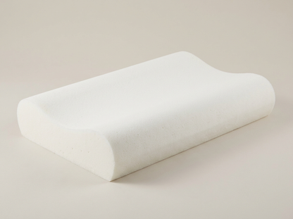 1+1 GRATIS | COMFORTSLEEP PREMIUM™ - La única almohada viscoelástica del mercado con soporte para la curvatura del cuello. (Incluye fundas GRATIS + 30 noches de prueba) *Medidas: 8x45x80cm