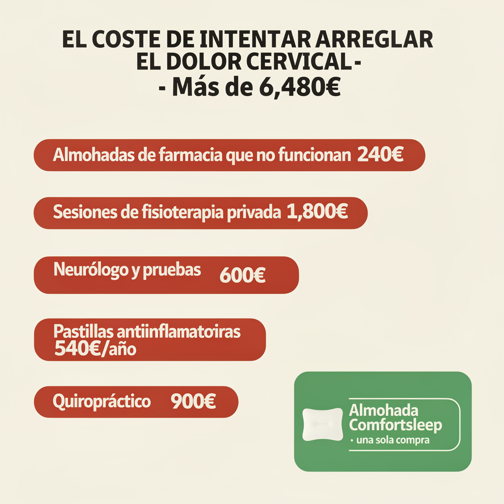 EL COSTE DE NO ARREGLARLO - COMPARATIVA AHORRO