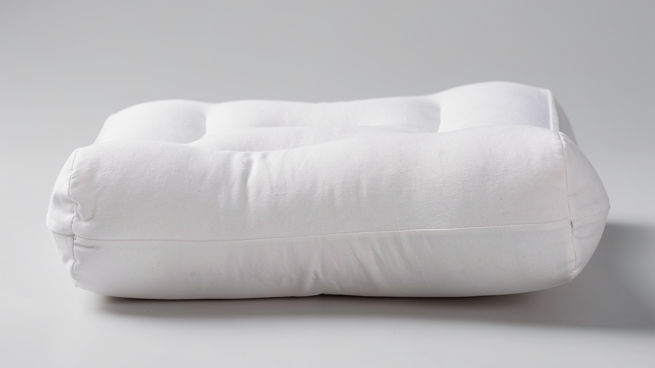 Detalle del reborde de doble altura de la almohada ComfortSleep