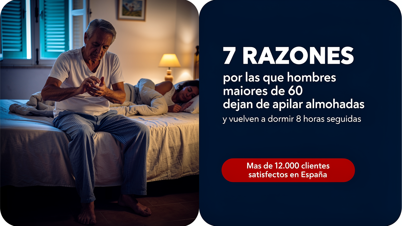 7 RAZONES + HOMBRE 65 CON BRAZO DORMIDO DE MADRUGADA