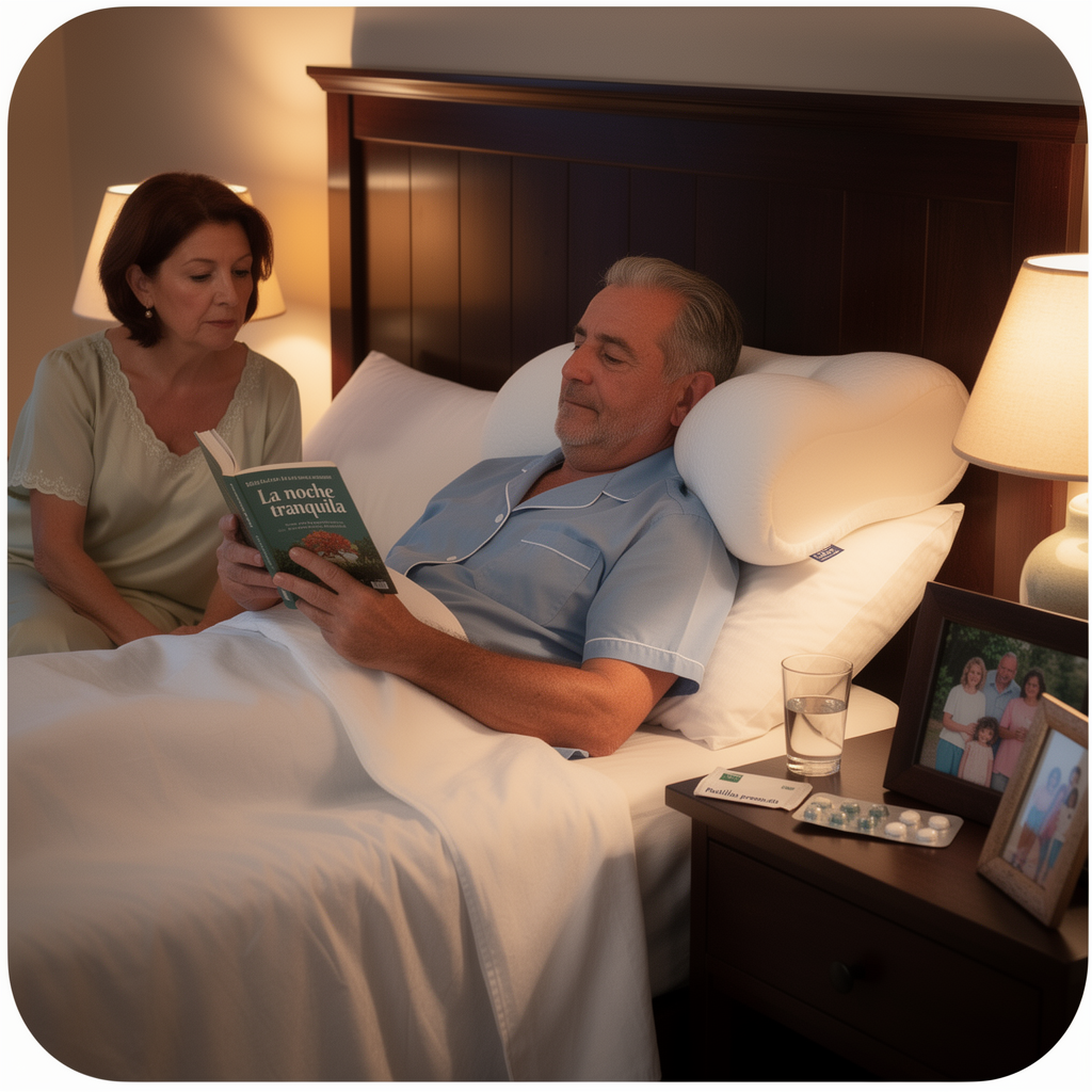 MATRIMONIO ESPAÑOL MAYOR EN LA CAMA CON COMFORTSLEEP