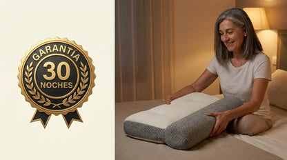 2 x ComfortSleep Original™ | La almohada que elimina el dolor de cuello en 7 noches gracias a su reborde frontal. (Incluye fundas GRATIS). *(Descansaras mejor o te devolvemos cada euro).