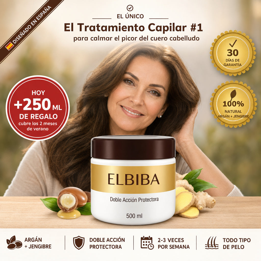 ELBIBA · Calma el picor del cuero cabelludo este verano (hidrata y protege tu pelo)