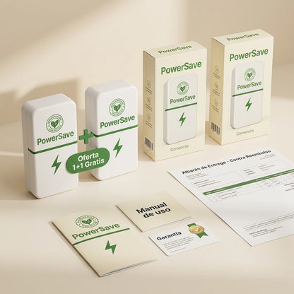 1 + 1 GRATIS | PowerSAVE™ - Elimina la tensión residual y ahorra en la factura de la luz. *No tienes que hacer mantenimiento y su uso es legal