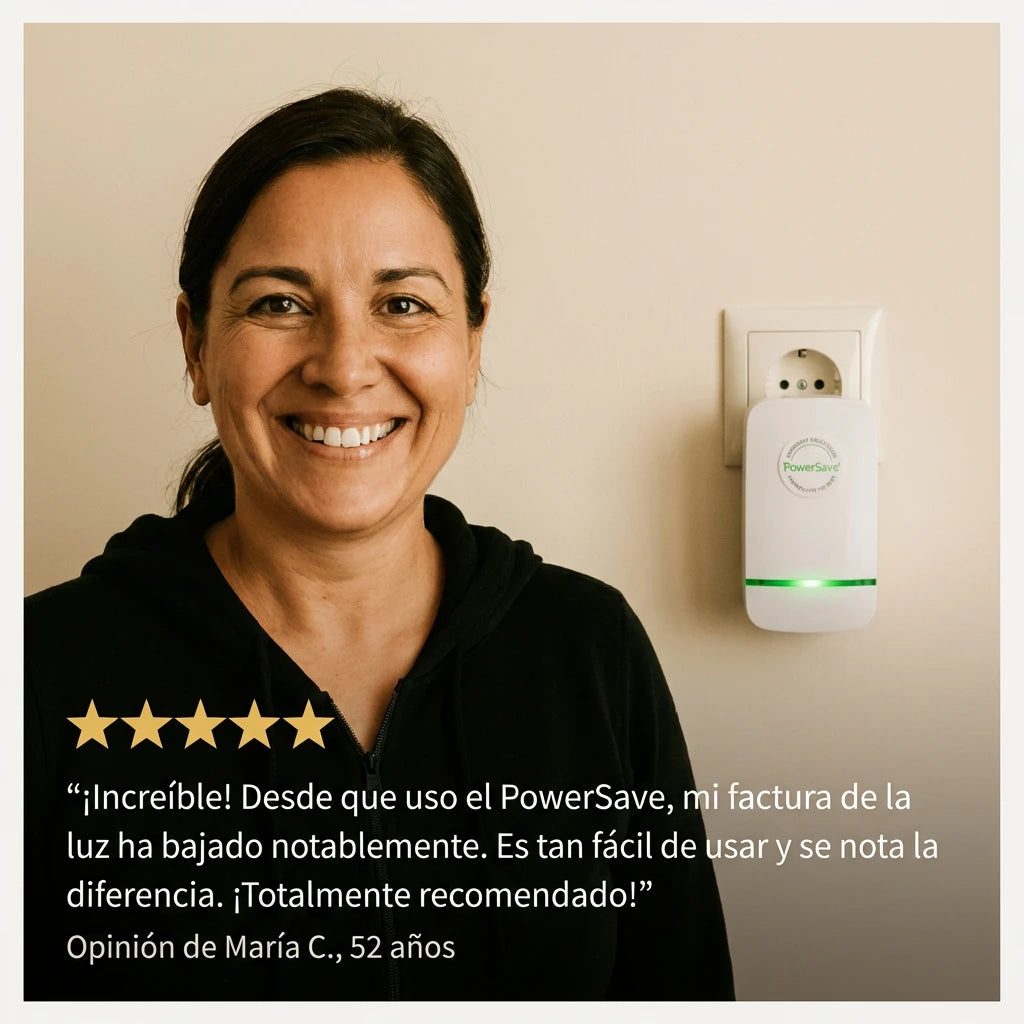 1 + 1 GRATIS | PowerSAVE™ - Elimina los picos de tensión y ahorra en la factura de la luz. *No tienes que hacer mantenimiento. TB