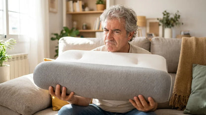2 x ComfortSleep Original™ | La almohada que elimina el dolor de cuello en 7 noches gracias a su reborde frontal. (Incluye fundas GRATIS). *(Descansaras mejor o te devolvemos cada euro).